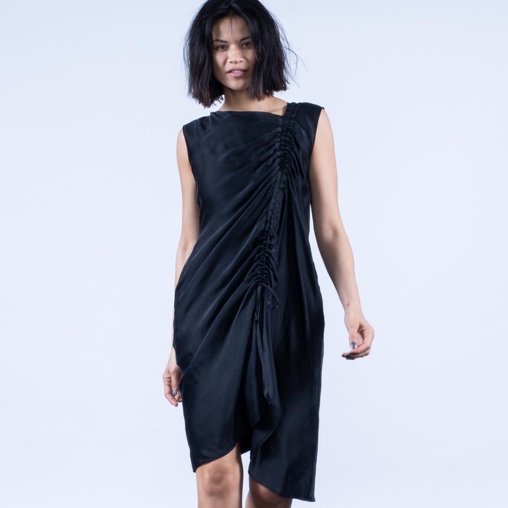 Malia Mills Adelaide Dress Black NWT